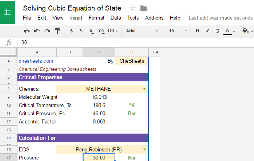 Solving Cubic Equation of State